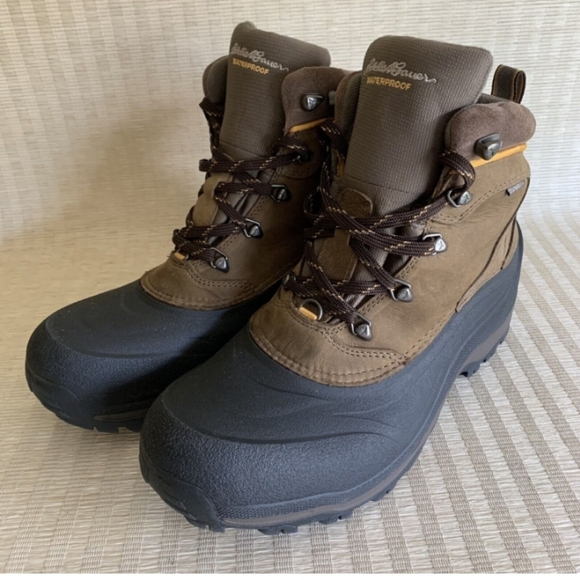 Eddie Bauer mid -rise Mens waterproof snowboot size 12 - Picture 3 of 9